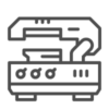 Press machine icon